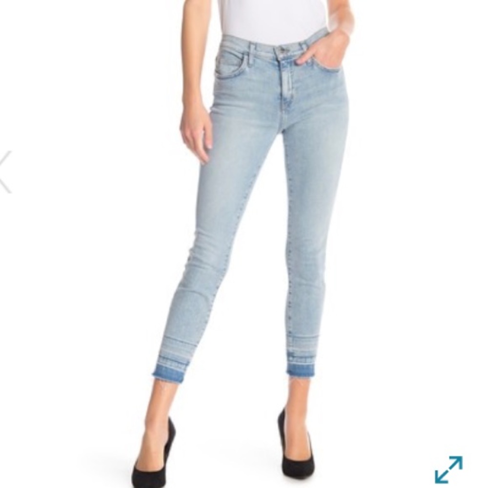 Current/Elliott Stiletto High Waist Skinny Jeans